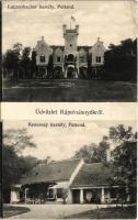 1910 Pettend (Kápolnásnyék), Luczenbacher és Kenessey kastély. Grünfeld Márton fiai kiadása (EB)