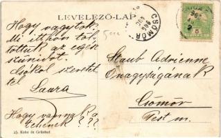 1910 Pettend (Kápolnásnyék), Luczenbacher és Kenessey kastély. Grünfeld Márton fiai kiadása (EB)