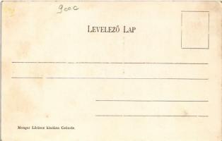 Csömör, Községháza, Posta, Monger Lőrinc üzlete és saját kiadása (fl)