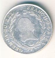 Ausztria/magyar verdejel 1803B 20Kr Ag II.Ferenc T:2-/3 juszt.