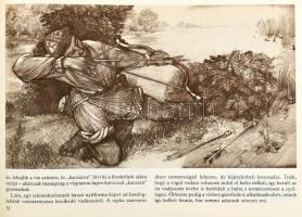 László Gyula: 50 rajz a honfoglalókról. Bp., 1986, Móra. Második kiadás. Kiadói kartonált papírkötés
