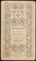 cca 1885-1900 Fiatal hölgy portréja, keményhátú fotó Rupprecht Mihály cs. és kir. udvari fényképész ...