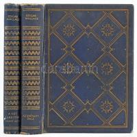 Wallace, Edgar: A hét lakattal lezárt ajtó + Az erőszak ökle. Bp., Genius és Palladis. Egészvászon k...