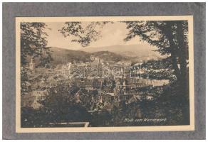 Brassó, Kronstadt, Brasov; leporellófüzet 10 képeslappal. Dombornyomott címeres borító. Zeidner H. k...