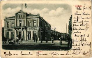 Galati, Galatz; Bursa / stock market, shop of Gattorno & Co. Ed. Anton Pappadopol (Rb)