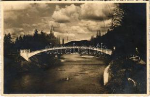 1941 Beszterce, Bistritz, Bistrita; híd / bridge. photo