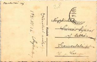 1941 Beszterce, Bistritz, Bistrita; híd / bridge. photo