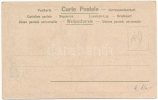 Ein Stune sie zu erobern, ein Jarh zu verdauen / Szerelmes pár humor / Art Nouveau humour, couple, l...