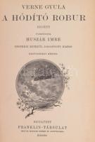 Verne Gyula: A hódító Robur. Ford.: Huszár Imre. Bp., én., Franklin. Negyedik kiadás. Kiadói egészvá...