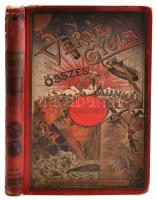 Verne Gyula: Az új hazában. Ford.: Zigány Árpád. Bp.,1901, Franklin. Kiadói egészvászon-kötés, kopott borítóval, javított, kissé sérült gerinccel.