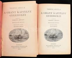 Verne Gyula:A Grant Kapitány gyermekei. I-II. köt. Ford.: Vértesi Arnold. Bp.,é.n., Franklin, 237; 2...