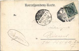 1902 Tiroler National-Sänger und Schuhblattltänzer-Gesellschaft Wilhelm aus Fernpaß / Tyrolean folkl...