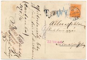 A tavasz virágai... Dreher cukorkák. Klösz György és fia - Hátoldalon Forstner József fűszerkeresked...