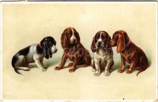 1931 Dogs. M. M. Nr. 1123. litho (EK)