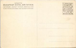 Budapesti Hotel Britannia, Szondy söröző falfestmény a Nótásteremben s: Haranghy (EK)