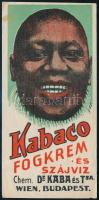 Kabaco fogkrém és szájvíz számolócédula