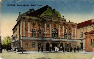 Újvidék, Novi Sad; Városi színház / Städt. Theater / theatre (r)