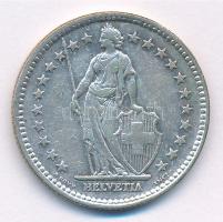 Svájc 1943. 2Fr Ag T:2 Switzerland 1943. 2 Francs Ag C:XF Krause KM#21