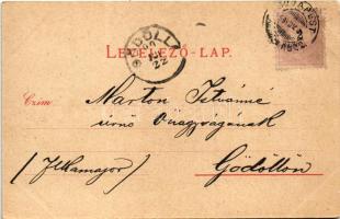 1899 (Vorläufer) Stubnyafürdő, Túróchévíz, Stubnianske Teplice, Turcianske Teplice; Kápolna, Új fürd...