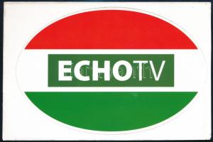 Echo TV matrica, 11×16 cm