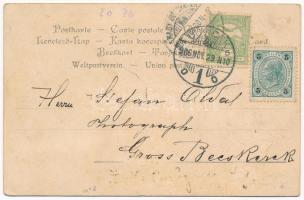 1906 Als Stütze. Königlich privilegirte Berlinische Zeitung 1901 / Német újság reklámja, álláskereső...