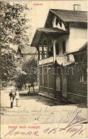 1915 Kassa, Kosice; Bankói fürdővendéglő, Bankófürdő szálloda. Schobert István fürdőbérlő kiadása / spa, hotel, villa (EM)