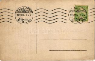 1915 Osztrák-magyar huszár / WWI Austro-Hungarian K.u.K. military, hussar. photo (EB)