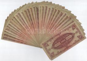 1945. 10.000P "MNB" bélyeggel (30x) T:III közte folt
Adamo P23e