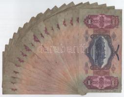 1930. 100P (18x) T:III közte szép papír, folt, firka
Adamo P17