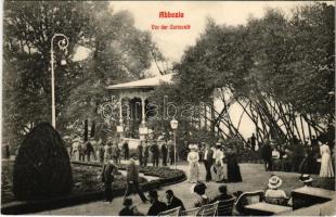 Abbazia, Opatija; Vor der Curmusik / koncert előtt / before concert