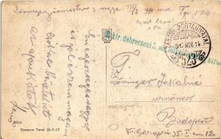 1917 Cervignano, Dono della bandiera e giuramento di Giovani Esploratori / oath of the young Italian...