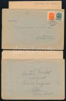 cca 1920-1940 8 db régi levél borítékban