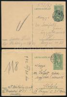 6 db levelezőlap dr. Seifert Géza ügyvédnek írva, aki később a Budapesti Izraelita Hitközség alelnök...