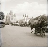 Marosvásárhelyi részletek, 7 db fotónegatív, 6×6 cm