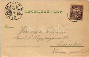 1901 Poprád (Magas-Tátra, Vysoké Tatry), Huszpark kávéház. Matejka Vilmos 6498. / park, café (EB)