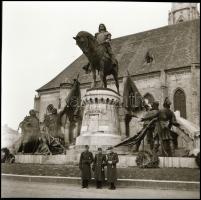 II. világháborús katonai negatívok vegyes méretben, 13 db