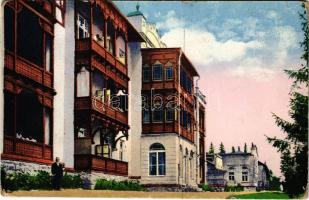 1926 Tátraszéplak, Tatranska Polianka, Westerheim (Magas Tátra, Vysoké Tatry); szanatórium / sanatorium (kopott sarkak / worn corners)