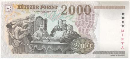 1998. 2000Ft "MINTA" felülnyomással, "CA 0000320" sorszámmal T:I,I- 
Adamo F56M...