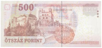 2010. 500Ft "EB 2978492" T:I,I- kissé hullámos papír