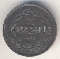 Luxemburg 1901. 2 1/2c T:2+