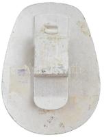 1944. "Közelharci jelvény II. fokozata" Al kitüntetés (62x46mm) T:2,2- korróziónyom / Hung...