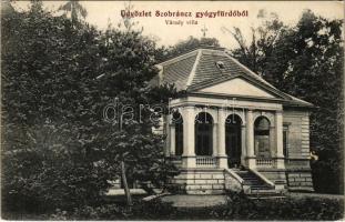 1913 Szobránc-fürdő, Kúpele Sobrance; Várady villa. Ignáczy Géza fényképész kiadása / spa, villa (EK)