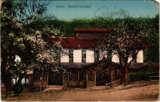 1912 Kassa, Kosice; Bankói vendéglő. Nyulászi Béla kiadása / restaurant in Bankov (EM)