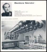 1974 Belsőépítészet '74 kiállítás. Szerk.: Hajduné Kovács Anikó. Bp., 1974, Iparművészeti Tanác...