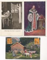 3 db érdekes képeslap 1910-1920-as évekből