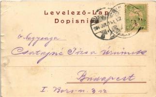 1904 Crikvenica, Cirkvenica; Militär-Curhaus. K.u.K. Kriegsmarine / Austro-Hungarian Navy sanatorium...