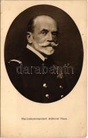 Marine-Kommandant Admiral Anton Haus. K.u.K. Kriegsmarine / commander of the Austro-Hungarian Navy, Grand Admiral. G.G.W.II. Nr. 48. (fl)