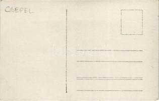 1916 Fiume, Rijeka; SMS Csepel osztrák-magyar Tátra osztályú romboló javítási munkálatai a szárazdok...