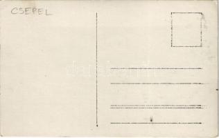 1916 Fiume, Rijeka; SMS Csepel osztrák-magyar Tátra osztályú romboló javítási munkálatai a szárazdok...