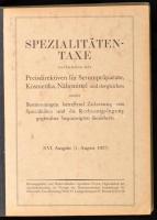 cca 1930 Bayer gyógyszergyár gyógyászati és kozmetikai termékei árlista. 394p. Egészvászon kötésben ...